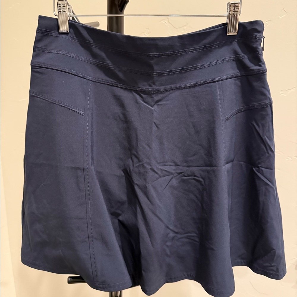 Athleta All Day Skort Navy Blue Size 6 NWOT